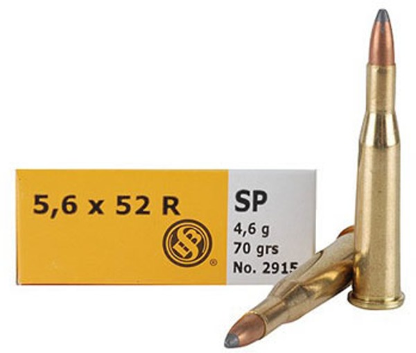 S&B 5.6X52R 70FMJ 20 - Win Repeating Arms Promotion